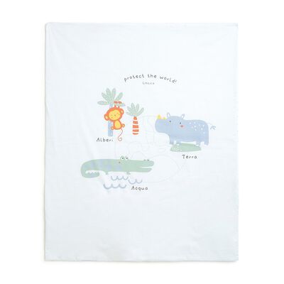 Boys Light Blue Blanket